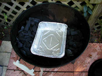 Charcoal ready to go